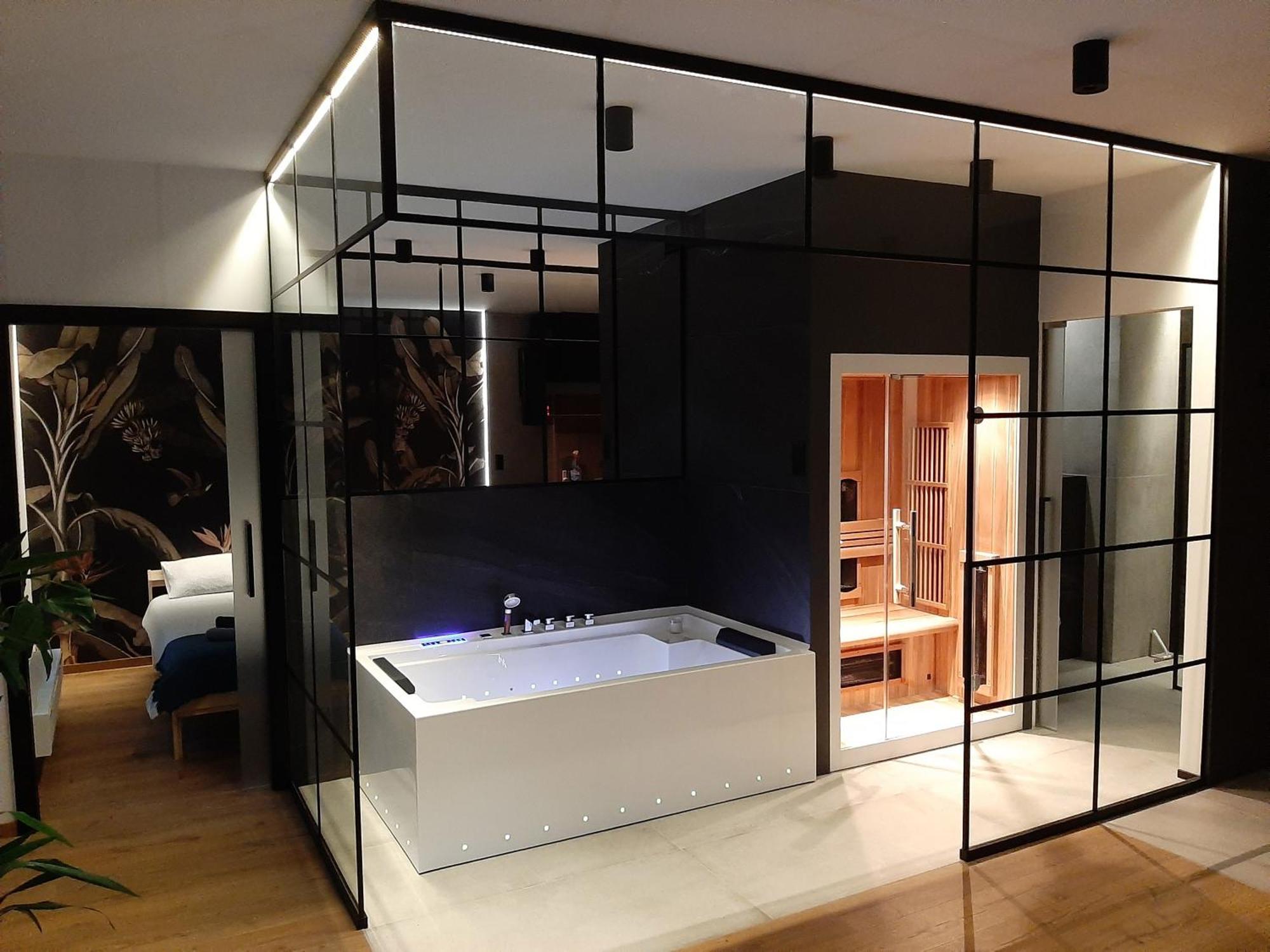 Jacuzzi Apartamenty Gdansk - Relax Apartments Rum bild