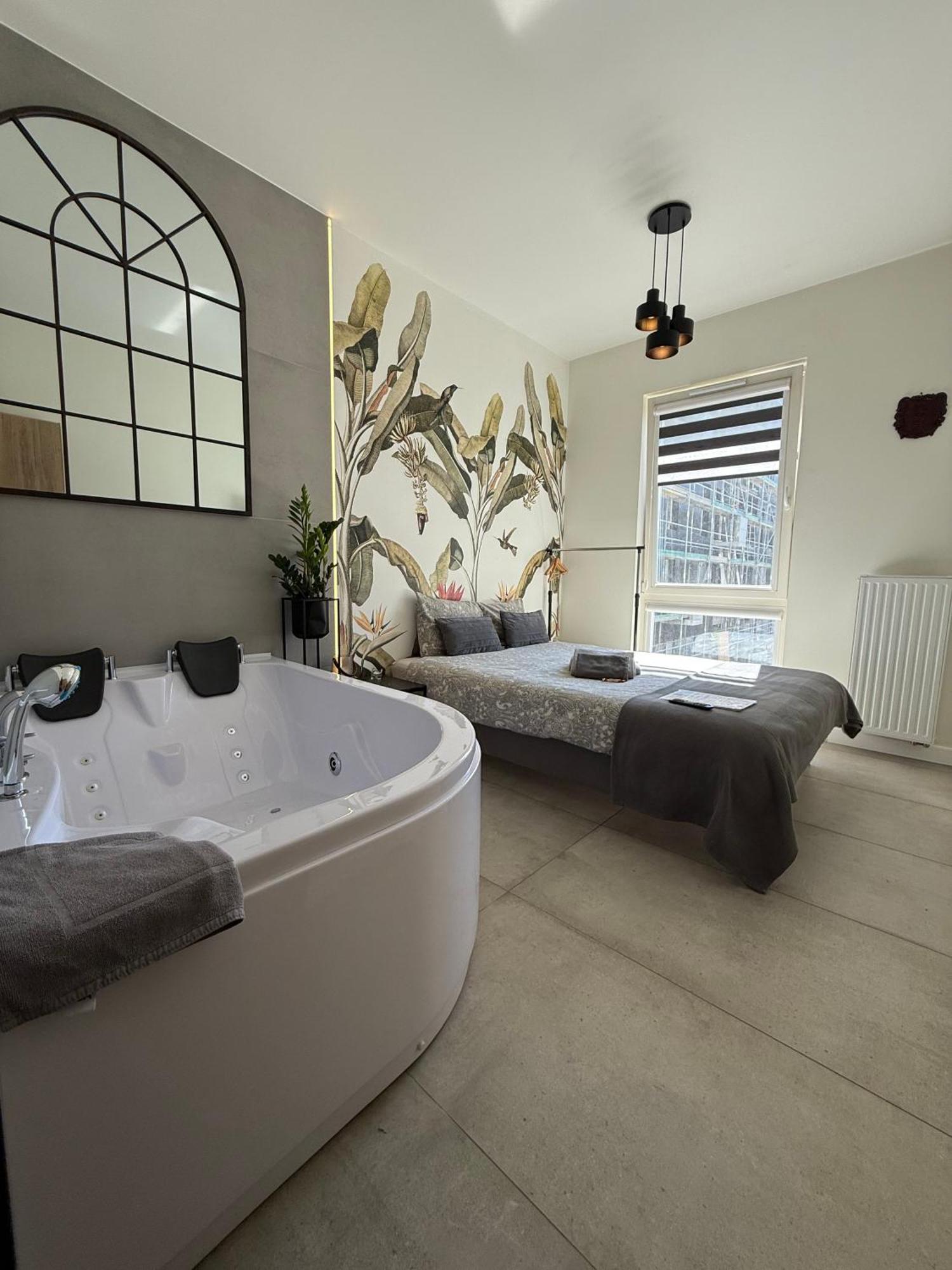 Jacuzzi Apartamenty Gdansk - Relax Apartments Exteriör bild